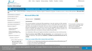 
                            13. Microsoft Office 365 - Ci UNIL