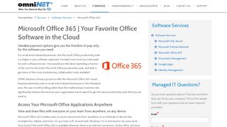 
                            4. Microsoft Office 365 | Cloud-Based Productivity | Gaithersburg ...