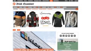 
                            6. Microsoft Office 365 email service outages hit users ... - Irish Examiner