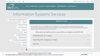 
                            4. Microsoft Office 365 for Students | DCU