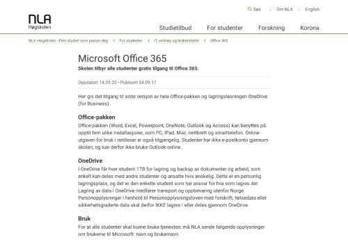 
                            6. Microsoft Office 365 - NLA