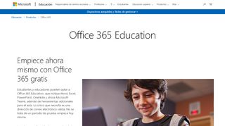 
                            2. Microsoft Office 365 para la Educación