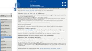 
                            10. Microsoft Office 365 Pro Plus für Studierende — Rechenzentrum