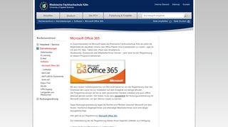 
                            8. Microsoft Office 365 - Rheinische Fachhochschule Köln