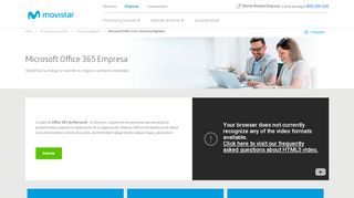 
                            5. Microsoft Office 365 | Servicios Digitales | Movistar Empresas