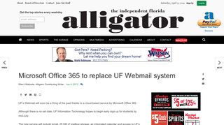 
                            12. Microsoft Office 365 to replace UF Webmail system | Campus ...