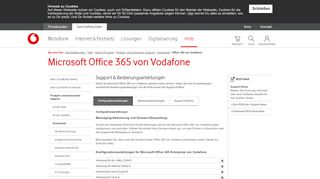 
                            9. Microsoft Office 365 von Vodafone - Support & Konfigurations- und ...