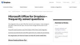 
                            11. Microsoft Office for Dropbox—frequently asked questions – Dropbox ...