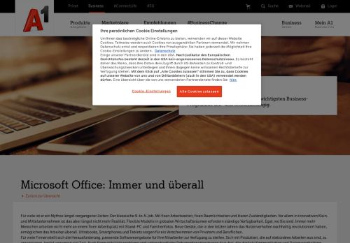 
                            8. Microsoft Office: Immer und überall | A1.net