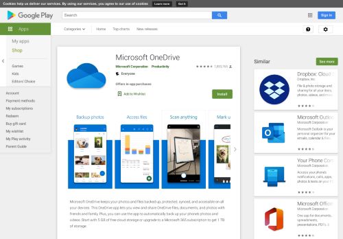 
                            12. Microsoft OneDrive - Apps op Google Play