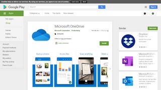 
                            8. Microsoft OneDrive - Google Play のアプリ