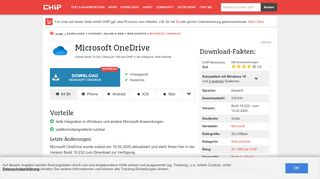
                            9. Microsoft OneDrive (SkyDrive) Download – kostenlos – CHIP