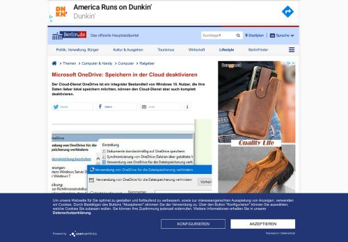 
                            11. Microsoft OneDrive: Speichern in der Cloud deaktivieren – Berlin.de