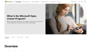 
                            3. Microsoft Open Programs | Microsoft Volume Licensing