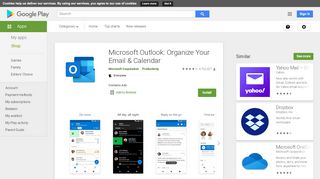 
                            10. Microsoft Outlook – Apps no Google Play