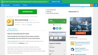 
                            6. Microsoft Outlook - İndir
