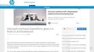 
                            8. Microsoft overhauls ExpertZone, gives it a fresh UI and framework ...