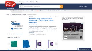 
                            13. Microsoft Ovsg Windows Server Standard M l L sa D 2 Proc 1-year ...