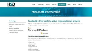 
                            12. Microsoft Partnership | HSD: IT Consulting | IT Recruitment