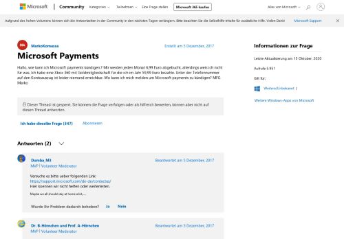 
                            5. Microsoft Payments - Microsoft Community