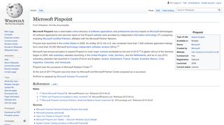 
                            8. Microsoft Pinpoint - Wikipedia