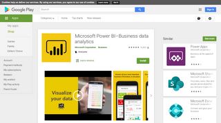 
                            8. Microsoft Power BI–Business data analytics - Apps on Google Play