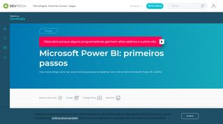 
                            10. Microsoft Power BI - DevMedia