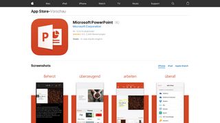 
                            8. Microsoft PowerPoint im App Store - iTunes - Apple