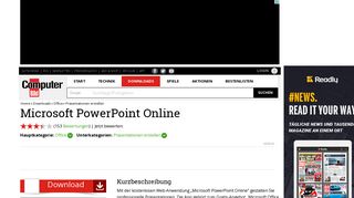 
                            12. Microsoft PowerPoint Online - Download - COMPUTER BILD