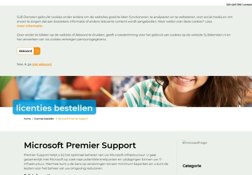 
                            8. Microsoft Premier Support - SLBdiensten