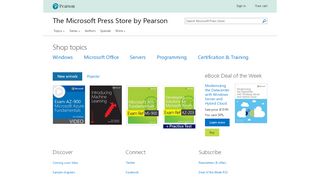 
                            5. Microsoft Press Store: Books, eBooks, online resources
