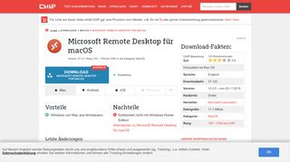 
                            6. Microsoft Remote Desktop für macOS - Download - CHIP