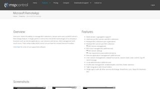 
                            10. Microsoft RemoteApp - MSPControl