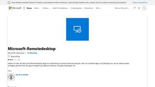 
                            11. Microsoft-Remotedesktop beziehen – Microsoft Store de-DE