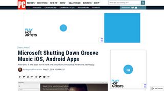 
                            8. Microsoft Shutting Down Groove Music iOS, Android Apps | News ...