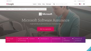 
                            11. Microsoft Software Assurance | Volume Licensing | Insight