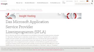 
                            6. Microsoft SPLA Lizenzierung | Insight Deutschland