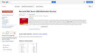 
                            12. Microsoft SQL Server 2005 Notification Services