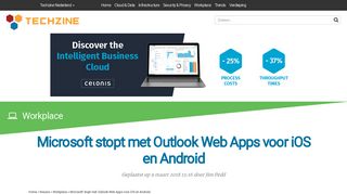 
                            9. Microsoft stopt met Outlook Web Apps voor iOS en Android - Techzine.nl