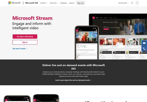 
                            1. Microsoft Stream – Video Streaming Service - Microsoft Office