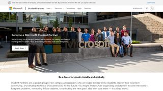 
                            8. Microsoft Student Partners: Home