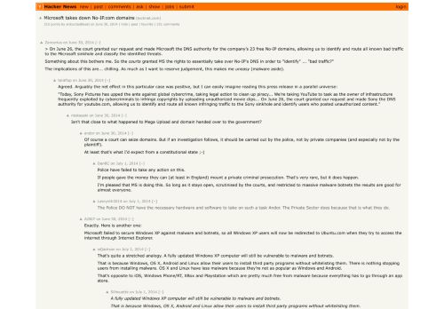 
                            13. Microsoft takes down No-IP.com domains | Hacker News
