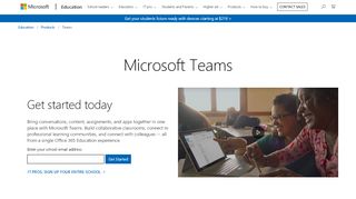 
                            11. Microsoft Teams – Microsoft Education
