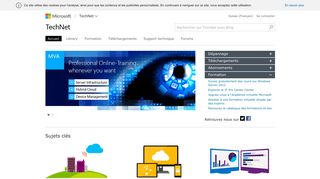 
                            3. Microsoft TechNet : ressources pour les professionnels de l'informatique