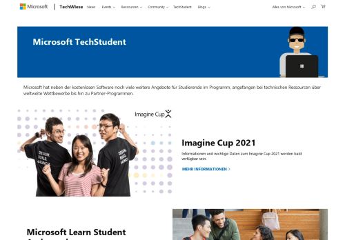 
                            11. Microsoft TechStudent: Informationen für Nerds, Geeks und Techies