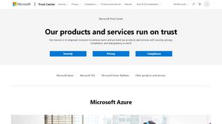 
                            2. Microsoft Trust Center | Security | Office 365