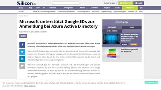 
                            8. Microsoft unterstützt Google-IDs zur Anmeldung bei Azure Active ...