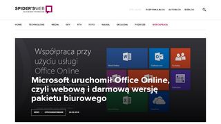
                            8. Microsoft uruchomił Office Online, czyli webową i darmową wersję ...