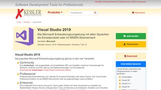 
                            13. Microsoft Visual Studio 2017 mit und ohne MSDN Abonnement