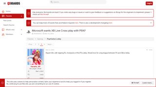 
                            10. Microsoft wants XB Live Cross play with PSN? | Page 3 | IGN Boards ...